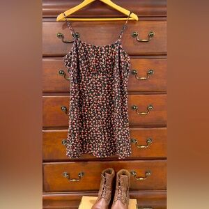 Wild Fable red floral print, super soft sun dress. Size L